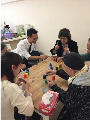 Im Daycare Center für Demente